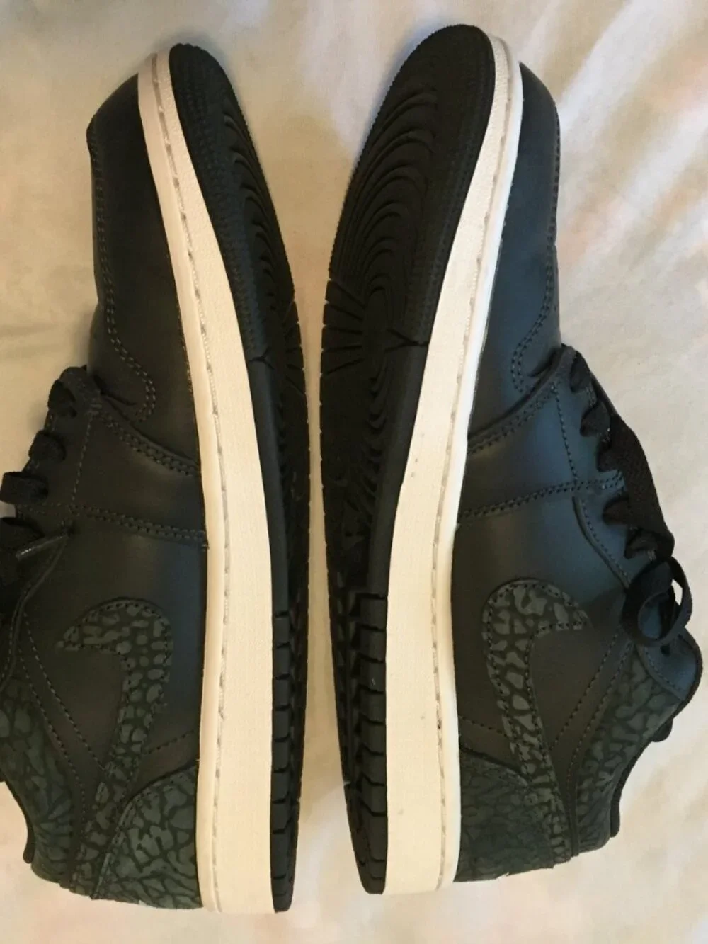 Air Jordan 1 SE Low Black Elephant FB9907-001 Men's Size 9